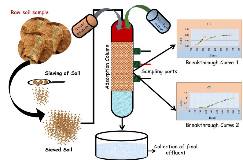 A Study on Adsorption Kinetics of Copper and Zinc through Agricultural Soils
